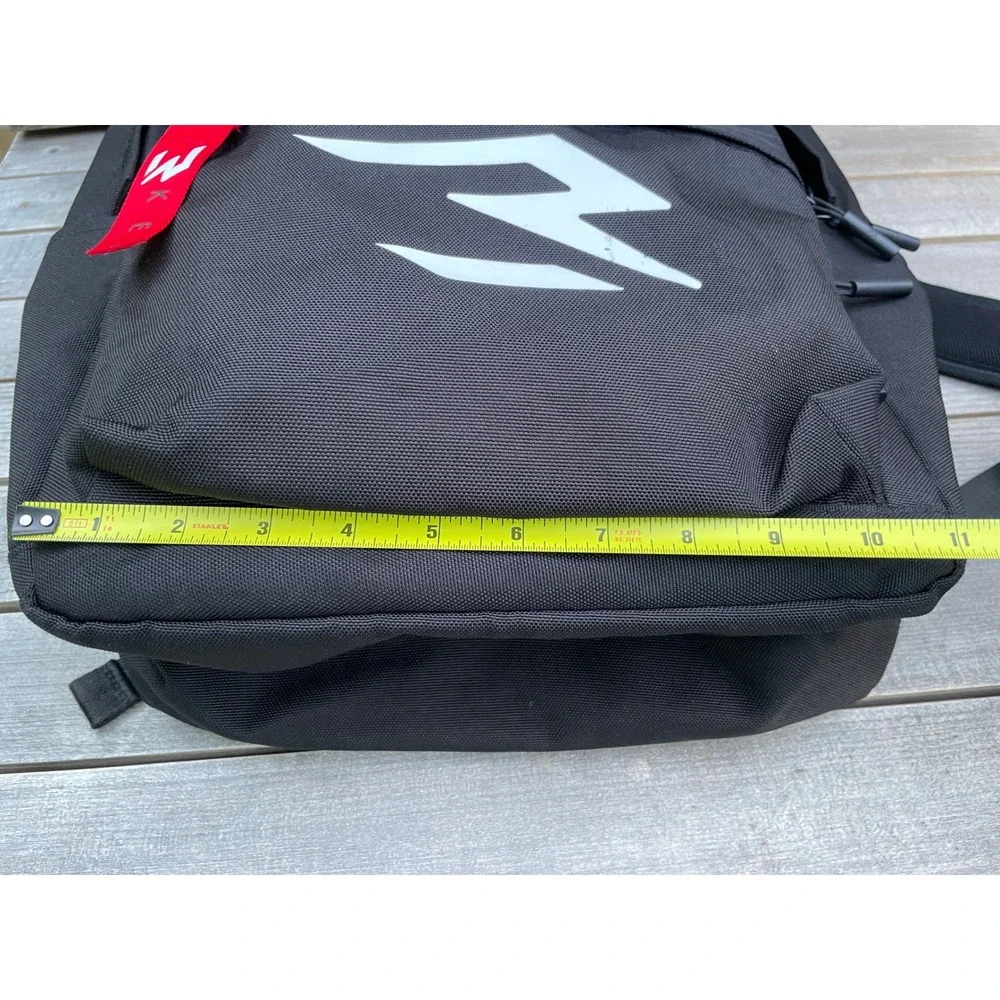 Nike 3brand Deluxe Backpack Black White Laptop Bag 9AT037-023
